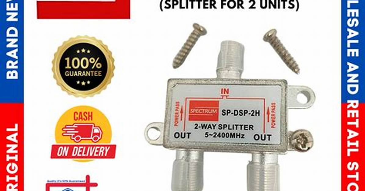 Spectrum Net Splitter