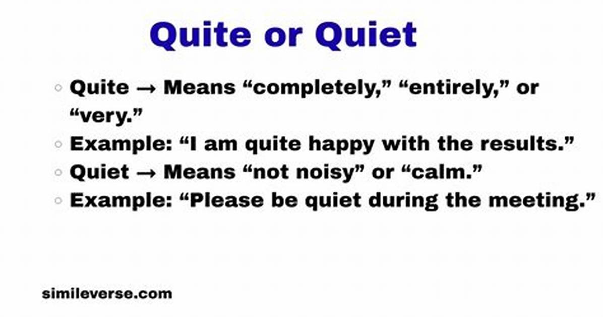 Spell Quite