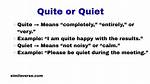 Spell Quite