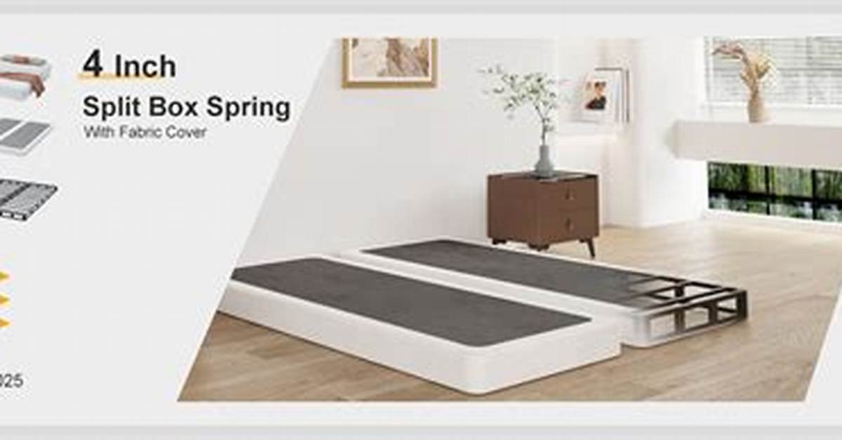 Split Box Spring