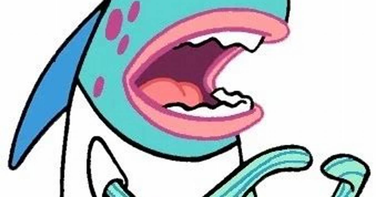 Spongebob Blue Fish