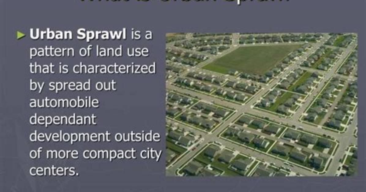 Sprawl Meaning