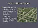 Sprawl Meaning