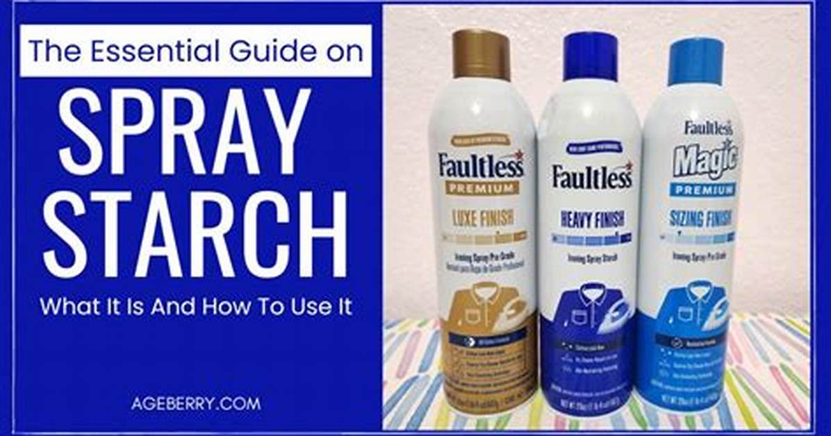 Spray Starch