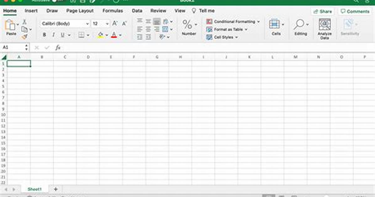 Spreadsheet Program Made by Microsoft
