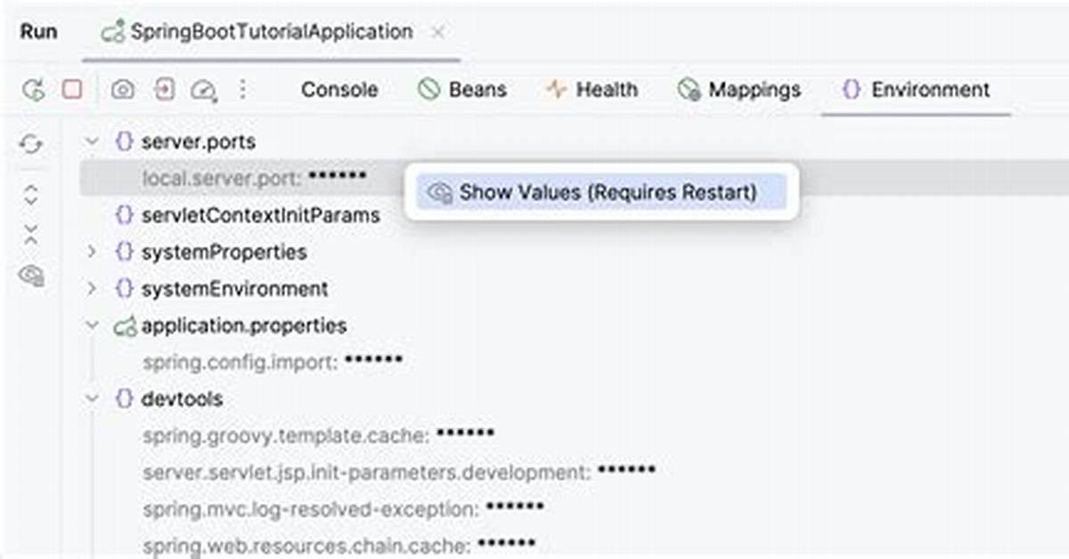 Spring Boot Environment Property Returns Null