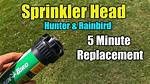 Sprinkler Head Replacement