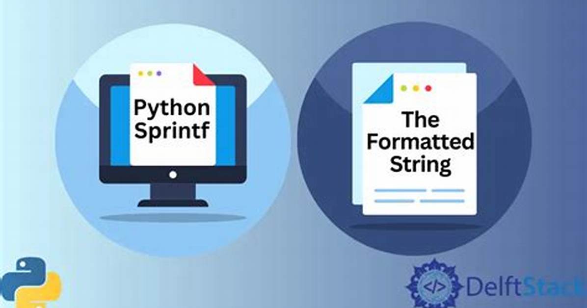 Sprintf Like Functionality in Python