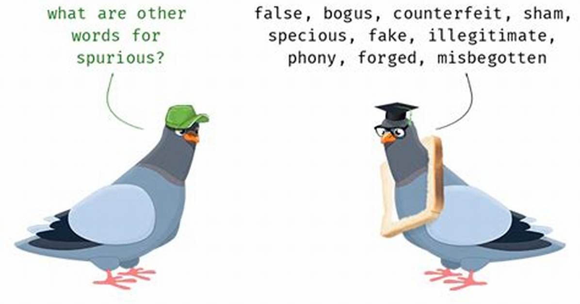Spurious Synonym