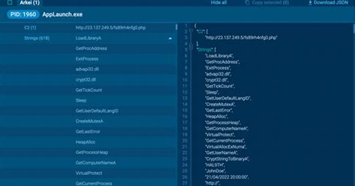 Spyware. Arkei