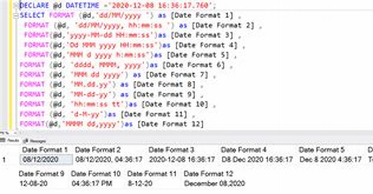 Sql Cast Datetime