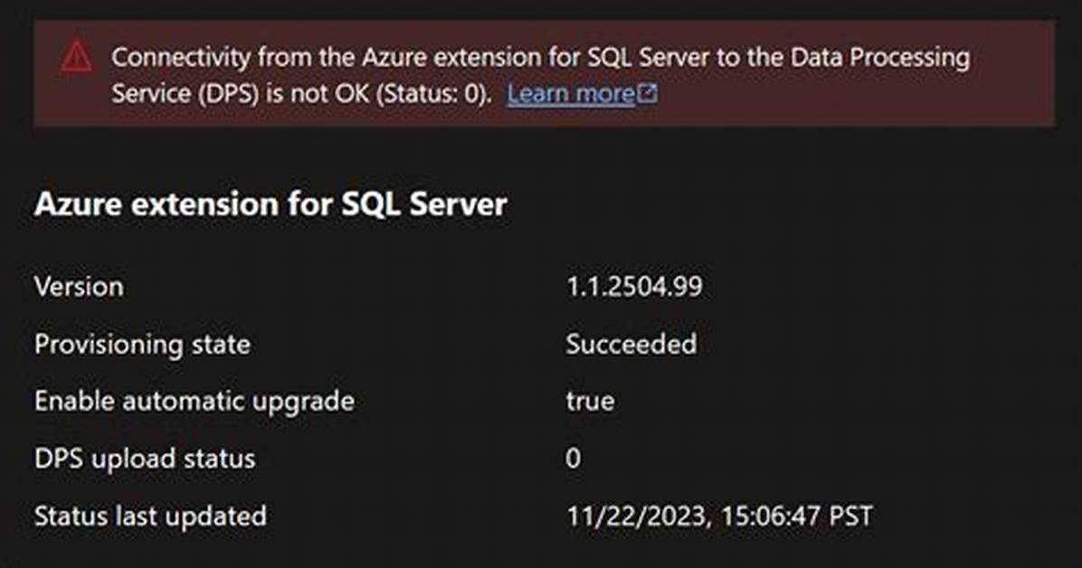 Sql Error: 0, Sqlstate: 08006