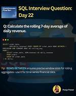 Sql Query for 7 Day Rolling Average in Sql Server
