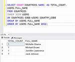 Sql Query with Join, Count and Where