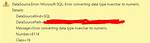 Sql Server - Error Converting Data Type Nvarchar to Bigint