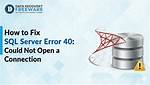Sql Server Error "Could Not Continue Scan with Nolock Due to Data Movement."