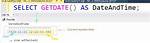 Sql Server Getdate