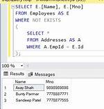 Sql Server If Not Exists Usage?