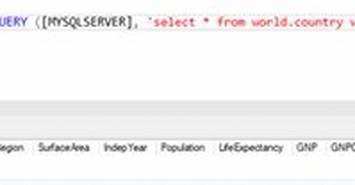 Sql Server: Openquery in Easy Words (With Example)