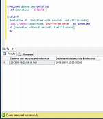 Sql Server Remove Milliseconds from Datetime