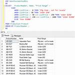 Sql Switch/Case in 'Where' Clause