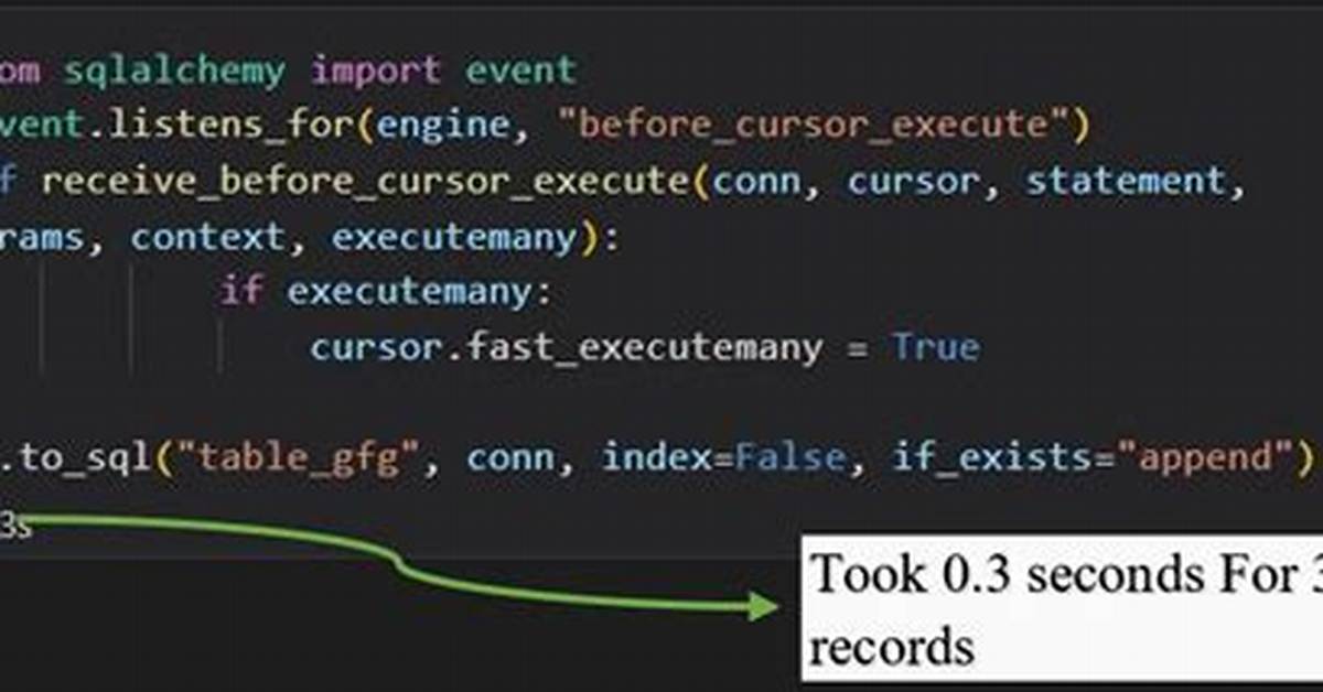 Sqlalchemy Insert Executemany Func