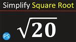 Sqrt20