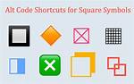Square Alt Code