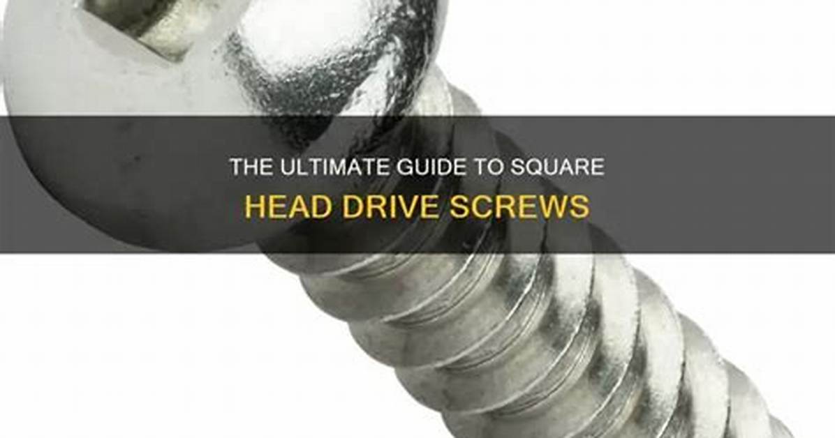Square Screw Head