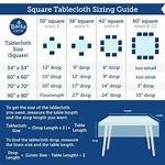 Square Tablecloth Sizes