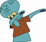 Squidward Dab