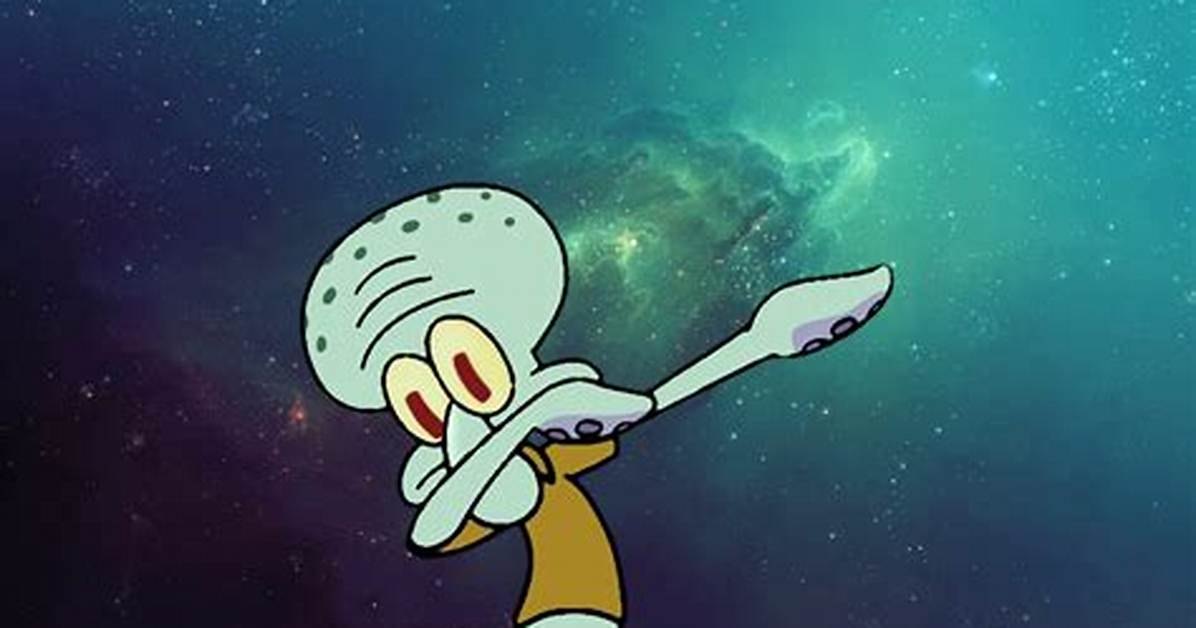 Squidward Dabbing