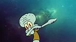 Squidward Dabbing
