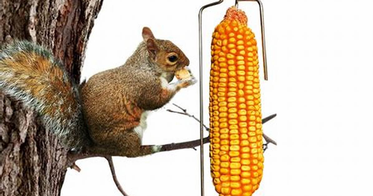 Squirrel Corn Cob