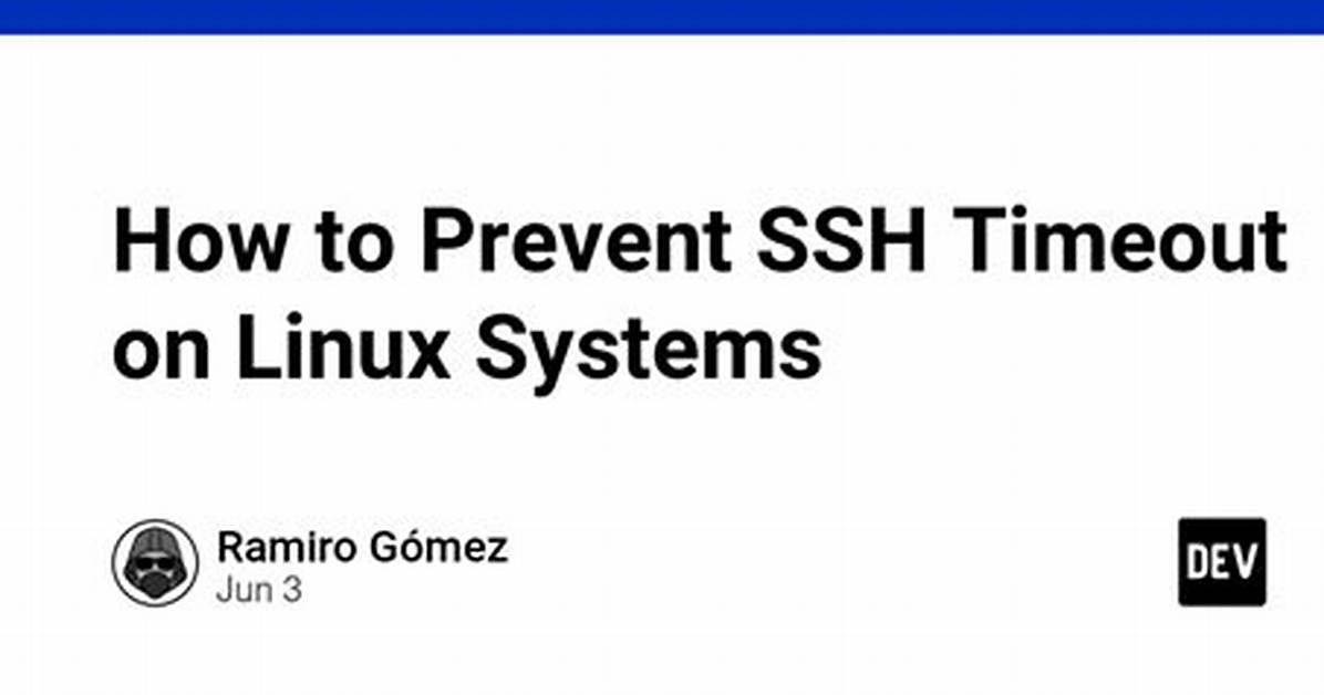 Ssh Timeout with Long Tasks