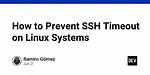 Ssh Timeout with Long Tasks