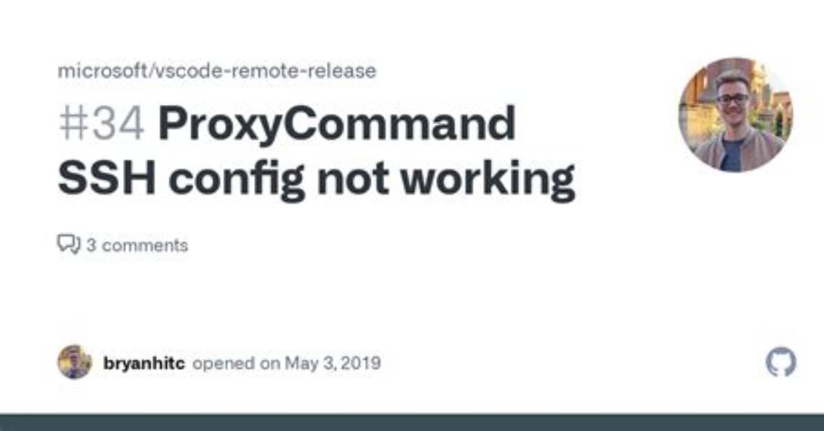 Sshfs with Config Entry and/or Proxycommand?