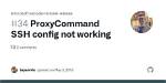 Sshfs with Config Entry and/or Proxycommand?