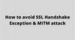 Ssl Handshake Exception