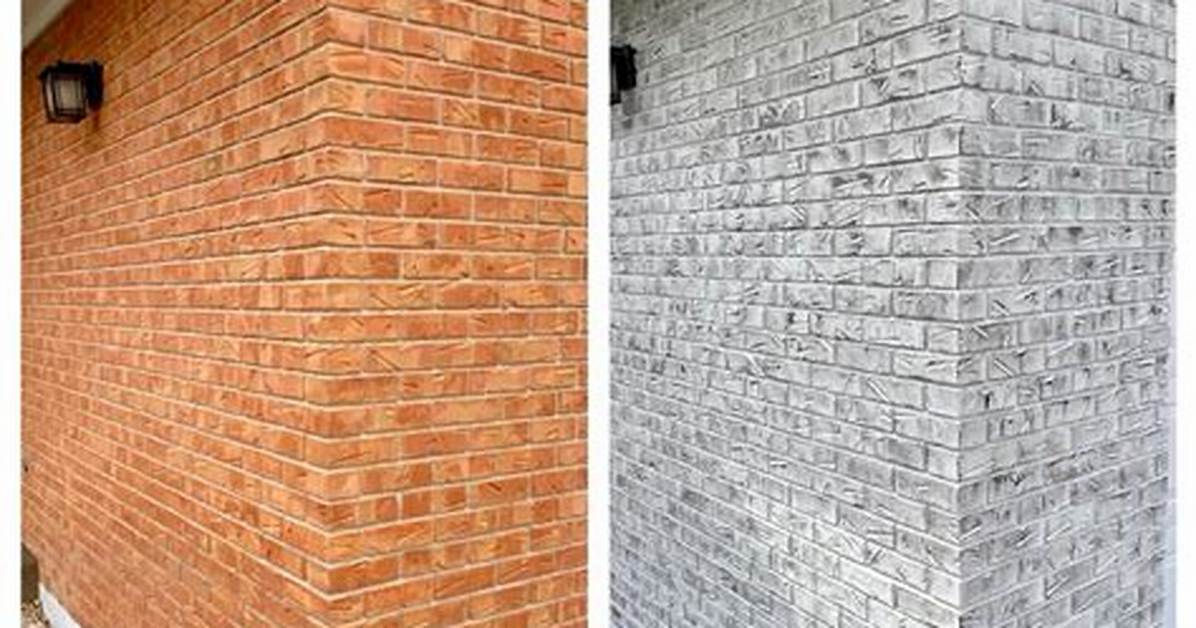 Staining Brick