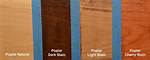 Staining Poplar
