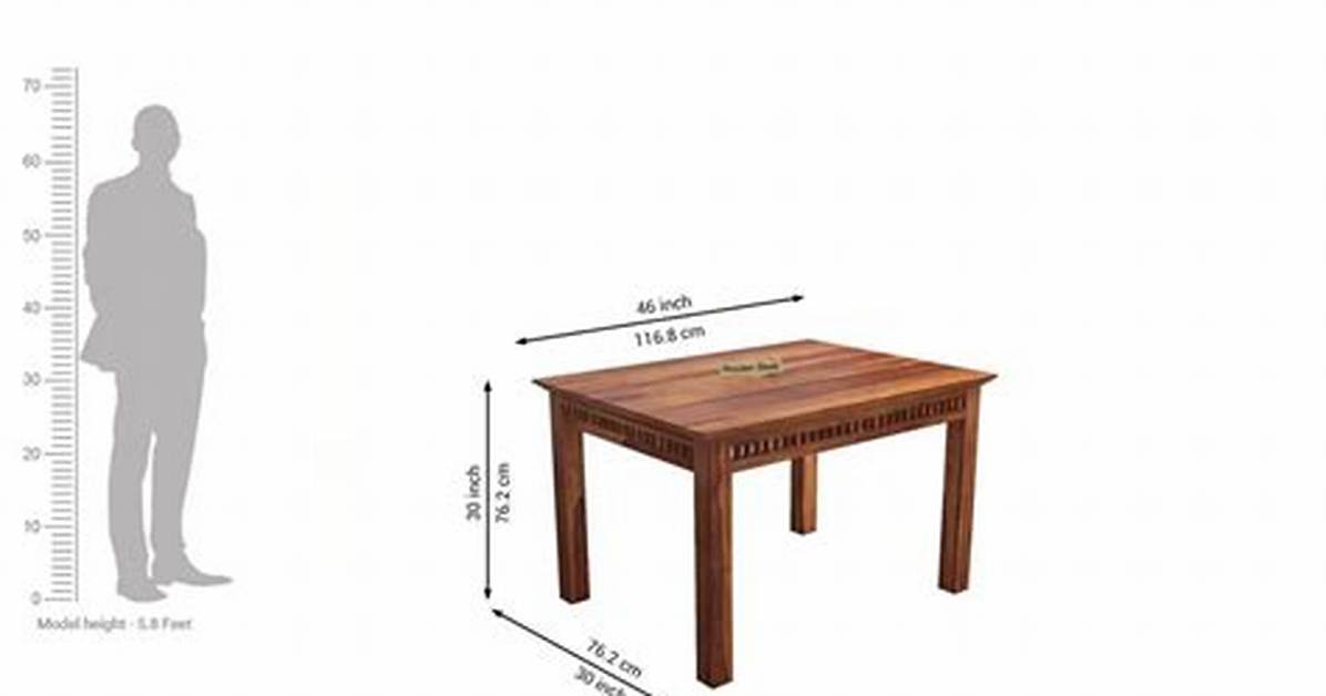 Standard Dining Table Height