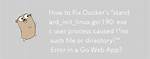 Standard_Init_Linux. Go:190: Exec User Process Caused "No Such File or Directory" - Docker