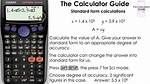 Standard Notation Calculator