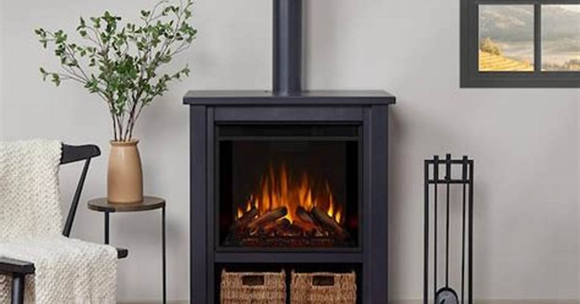 Standing Fireplace
