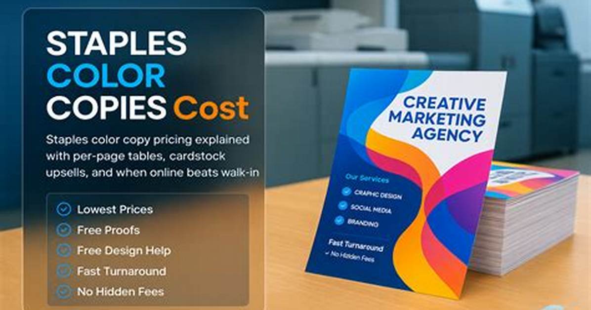 Staples Copies
