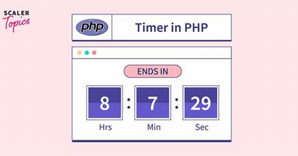 Start and Stop a Timer Php