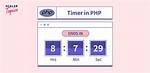 Start and Stop a Timer Php