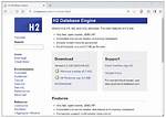 Start H2 Database Programmatically