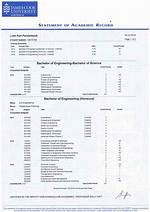 Stat on a School Transcript: Abbr.